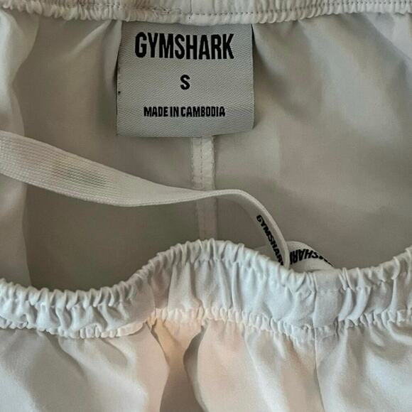 Gymshark Shorts Women’s Long Length Athletic Drawstring Logo Small - Picture 7 of 7
